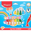 SCHOOLPEP'S MAXI 12 FEUTRES COLORIS ASSORTIS