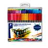 STAEDTLER 3200 120 FEUTRES DOUBLE POINTE FINE ET MOYENNE