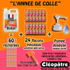 CLÉOPATRE COLLE TRANSPARENTE SCHOOLPACK 1 AN DE COLLAGE POUR LA CLASSE