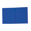 PROTÈGE-CAHIER CARTON 17X22 2 RABATS 225GR  BLEU