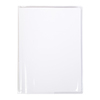 PROTÈGE-CAHIER PLASTIQUE 24X32 2 RABATS CRISTAL INCOLORE 22/00É