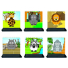 PUZZLE UP LES ANIMAUX DE LA SAVANE