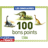 100 BONS POINTS LES DINOSAURES