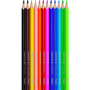 COLOR PEP'S STAR 12 CRAYONS COULEURS ASSORTIS