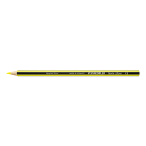 NORIS COLOUR 185 12 CRAYONS COULEURS JAUNE