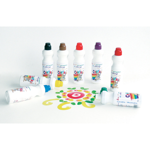 MARQUEURS DE COLORIAGE CHUNKIE 8 FLACONS COLORIS ASSORTIS