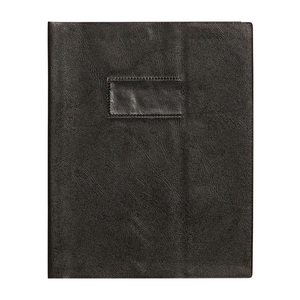 PROTÈGE-CAHIER PLASTIQUE 17X22 OPAQUE NOIR