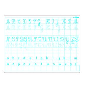 EDUC'ARDOISE EFFACABLE 24X34CM ALPHABET CYCLE 2