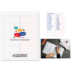 CAHIER DE VOCABULAIRE PP 17X22 96P