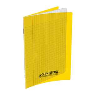 CAHIER PP JAUNE 17X22 48P SÉYÈS 90G PIQURE