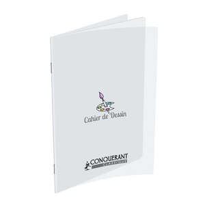 CAHIER DESSIN PP 17X22 32P UNI 90G