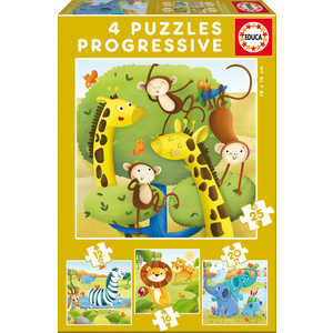 PUZZLE LES ANIMAUX SAUVAGES