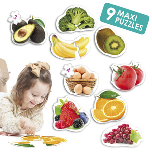 MAXI PUZZLES LES ALIMENTS SAINS