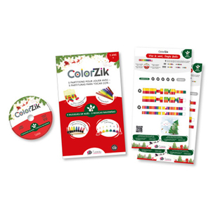 COLORZIK LIVRET CD SPÉCIAL NOËL