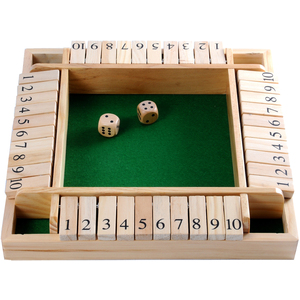 SHUT THE BOX 4 JOUEURS