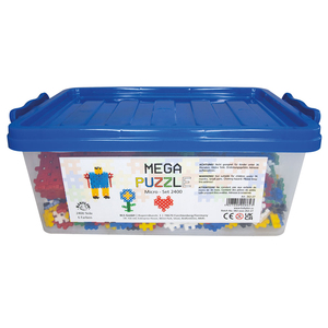 MEGA PUZZLE MICRO 2400 PIÈCES COLORIS ASSORTIS