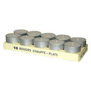 10 BOUGIES CHAUFFE-PLAT