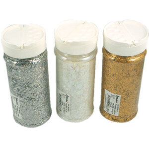 PAILLETTES HOLOGRAPHIQUES ARGENT POT 200G