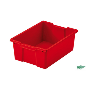 BAC DE RANGEMENT 42X31X14,8CM ROUGE