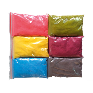 SABLE COLORÉ 6X500G COLORIS PASTELS ASSORTIS