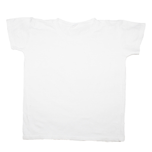 T-SHIRT COTON BLANC POUR ENFANT