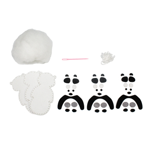 KIT DIY 3 PANDAS BOOLY À FABRIQUER