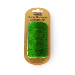 1 BOBINE JUTE VERT 100M