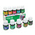 PEINTURE VITRAIL SOLVANT 10 FLACONS 45ML ASSORTIS