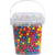 1 100 PERLES BOIS RONDES 10MM COLORIS ASSORTIS