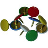 BOÎTE DE 100 PUNAISES COULEUR DIAMÈTRE 10 MM