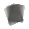 PAQUET 100 PLATS DE COUVERTURE TRANSPARENTS A4 PVC 30/100E
