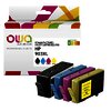 PACK DE 4 CARTOUCHES JE REMAN. POUR HP 903XL NCMJ OWA