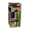 10 STYLOS + 10 RECH. GREENBALL NOIR PTE MOY. 0,7 MM PILOT