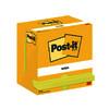 12 BLOCS 76 X 127 MM 100F REPO COLORIS JAUNE POST IT