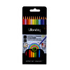 BTE 12 CRAYONS COULEURS ASSORTIES PREMIUM