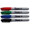 4 MARQUEURS SHARPIE FINE 0,7 MM COLORIS ASSORTIS SHARPIE