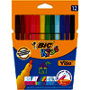 LOT 25 POCH 12 FEUTRES BIC KIDS VISA -TA DT 5 POCH OFFERTES