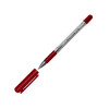 STYLO BILLE SOFT GRIP ROUGE PTE MOYENNE 1 MM TRACÉ 0,70 MM