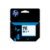 HP 711 CARTOUCHE D'ENCRE DESIGNJET CYAN D'ORIGINE (CZ130A)