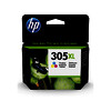 HP 305XL CART. D'ENCRE 3 COL D'ORIGINE (3YM63AE)