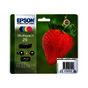 EPSON 29 PACK 4 CART. NO + 3 COL D'ORIGINE (C13T29864010)