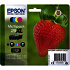 EPSON 29XL PACK 4 CART. NO + 3 COL D'ORIGINE (C13T29964010)