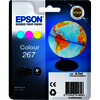 EPSON 267 CART. D'ENCRE 3 COL D'ORIGINE (C13T26704010)
