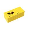 12 BLOCS 38 X 51 MM 100F REPO COLORIS JAUNE POST IT