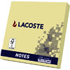 12 BLOCS-CUBE 75 X 75 MM 100F REPO COLORIS JAUNE LACOSTE