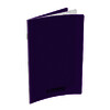 CAHIER POLYPRO 90G/M² 96P SÉY PIQÛ 24X32CM VIOLET CONQUERANT