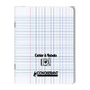 CAHIER COUV PP RABATS 90G/M² 48P SÉYÈS PIQ 17X22CM INC