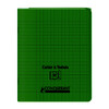CAHIER COUV PP RABATS 90G/M² 48P SÉYÈS PIQ 17X22CM VERT