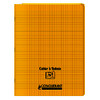 CAHIER POLY À RABATS 90G/M² 48P SÉY 24X32CM JAUNE CONQUERANT
