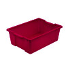 BTE DE RANGEMENT PP SS COUVERCLE 14L FUCHSIA